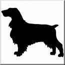 Aufkleber Hund Field Spaniel 2