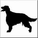 Aufkleber Hund Irish Setter