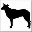 Aufkleber Hund Smooth Collie