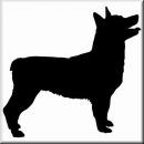 Aufkleber Hund Swedish Valhund