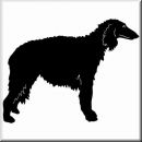 Aufkleber Hund Borzoi