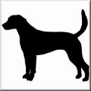 Aufkleber Hund Harrier