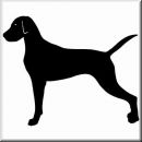 Aufkleber Hund Hound 36
