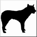 Aufkleber Hund Canaan Dog