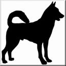 Aufkleber Hund Canaan Dog 2