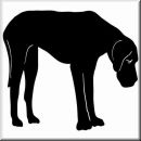 Aufkleber Hund Great Dane 2