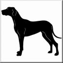 Aufkleber Hund Great Dane 3