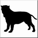 Aufkleber Hund Neapolitan Mastiff