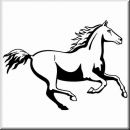 Aufkleber Western Animals 08 Pferd