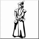 Aufkleber Western Ladies 14