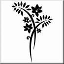Folienaufkleber Floral Designs II 068