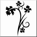Folienaufkleber Floral Designs II 069