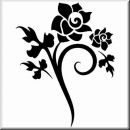 Folienaufkleber Floral Designs II 091