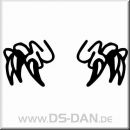 Aufkleber Krallen 013