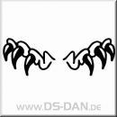 Aufkleber Krallen 014