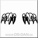 Aufkleber Krallen 016