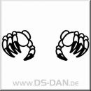 Aufkleber Krallen 020