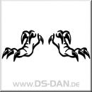 Aufkleber Krallen 030
