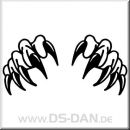 Aufkleber Krallen 033