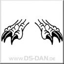 Aufkleber Krallen 048