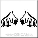 Aufkleber Krallen 058