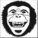 Aufkleber Tiermotiv Schimpanse 2