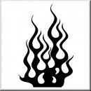 Folienaufkleber Tribal Flammen 11