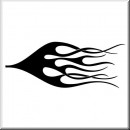 Folienaufkleber Tribal Flammen 16