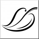 Folienaufkleber Pflanzenmotiv Blatt 01