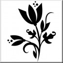 Folienaufkleber Chinese Floral Designs 26