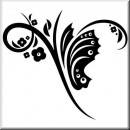 Folienaufkleber Chinese Floral Designs 32