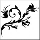 Folienaufkleber Chinese Floral Designs 64