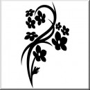 Folienaufkleber Chinese Floral Designs 82