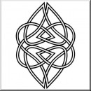 Aufkleber Celtic Designs 75