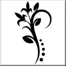 Folienaufkleber Floral Designs I 000
