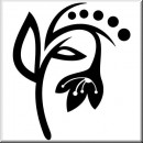 Folienaufkleber Floral Designs I 012