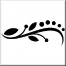 Folienaufkleber Floral Designs I 014