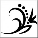 Folienaufkleber Floral Designs I 020