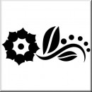 Folienaufkleber Floral Designs I 025