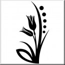 Folienaufkleber Floral Designs I 036