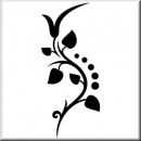 Folienaufkleber Floral Designs I 046