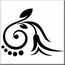 Folienaufkleber Floral Designs I 050