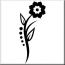 Folienaufkleber Floral Designs I 054