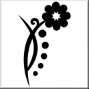 Folienaufkleber Floral Designs I 056