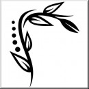 Folienaufkleber Floral Designs I 057