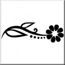 Folienaufkleber Floral Designs I 064