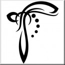 Folienaufkleber Floral Designs I 075