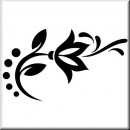 Folienaufkleber Floral Designs I 084