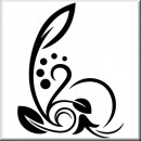 Folienaufkleber Floral Designs I 100