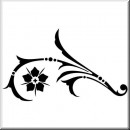 Dekoaufkleber Scroll Designs 005